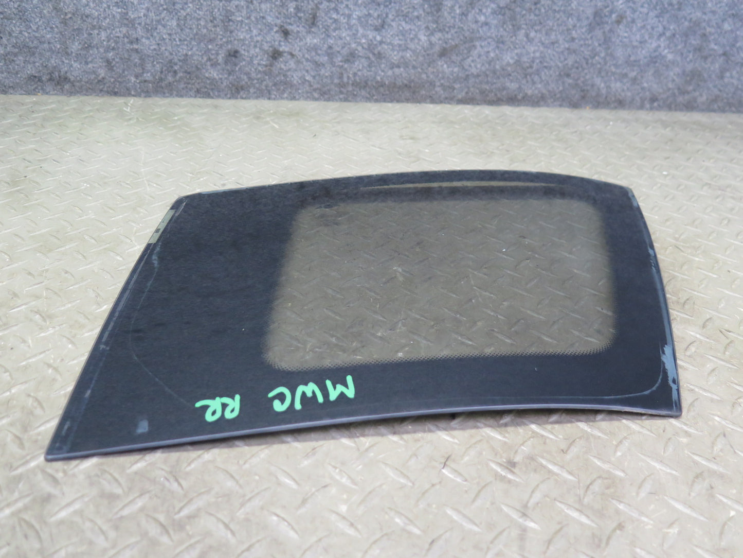 11-15 Mini Cooper R60 Countryman Rear Right Quarter Glass Window OEM
