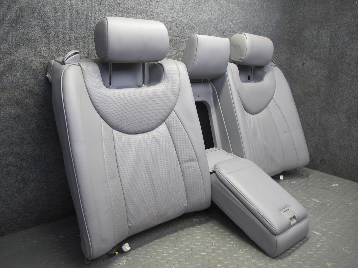 04-06 Lexus UCF30L LS430 Front & Rear Left & Right Leather Seat Set Ash OEM