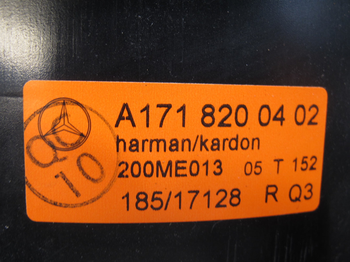 05-08 Mercedes R171 Slk-class Harman Kardon Set of 2 Left Right Door Speaker OEM