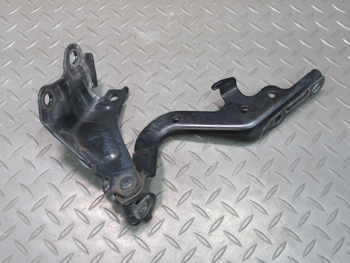 06-13 Lexus IS350 IS250 Set of 2 Front Hood Left & Right Hinge Support Black OEM