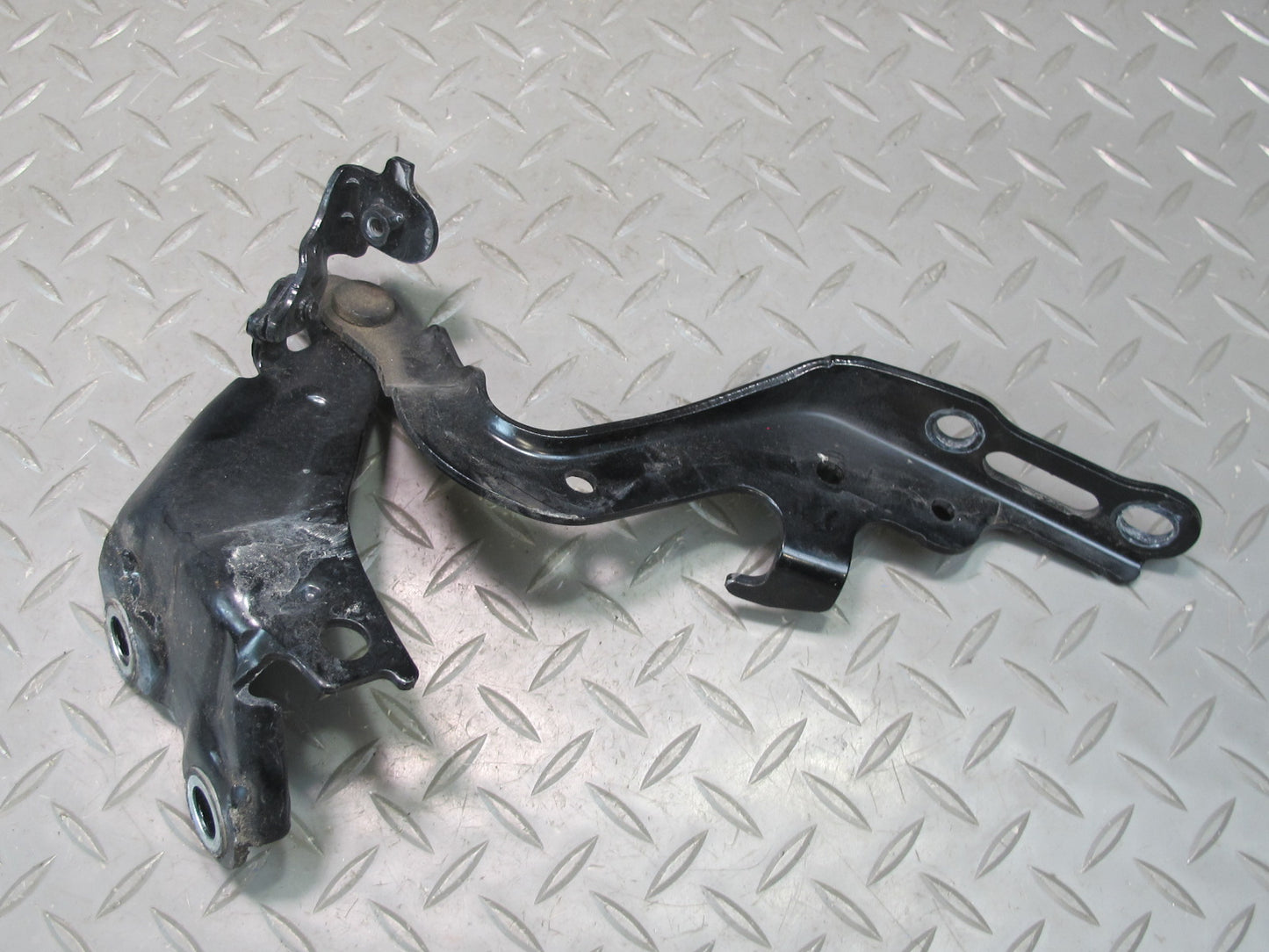 06-13 Lexus IS350 IS250 Set of 2 Front Hood Left & Right Hinge Support Black OEM