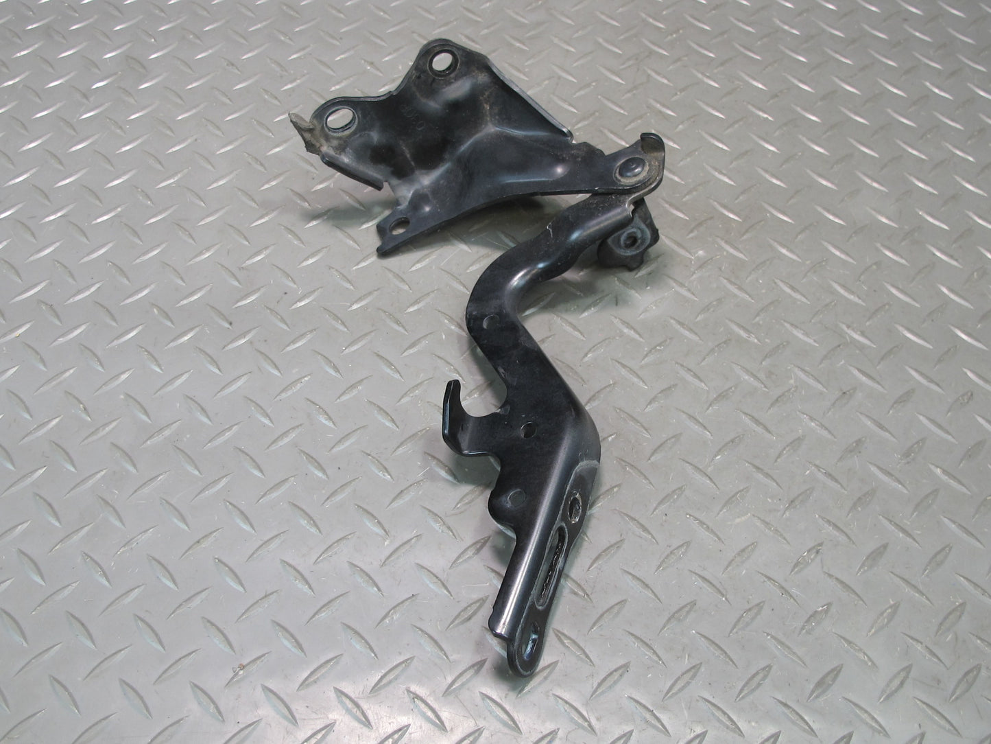 06-13 Lexus IS350 IS250 Set of 2 Front Hood Left & Right Hinge Support Black OEM