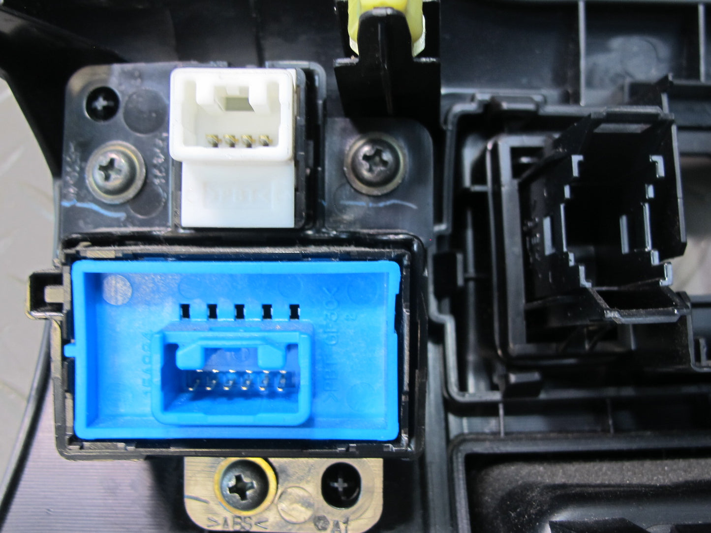 2010 Lexus IS350 IS250 Front Left Under Dash Panel Trim w Switches Black OEM