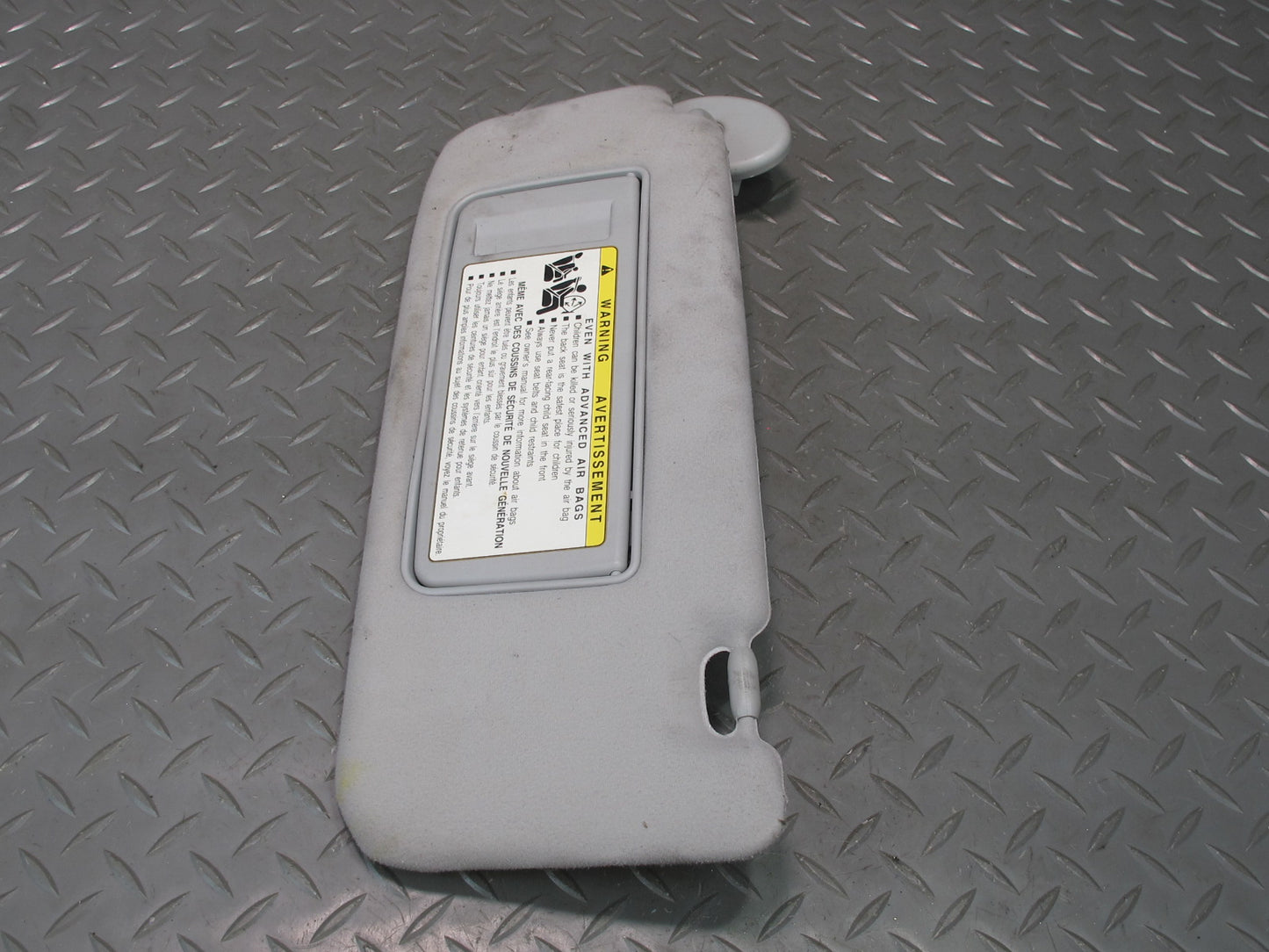 10-13 Lexus IS350 IS250 Convertible Front Left & Right Sun Visor Shade Gray OEM