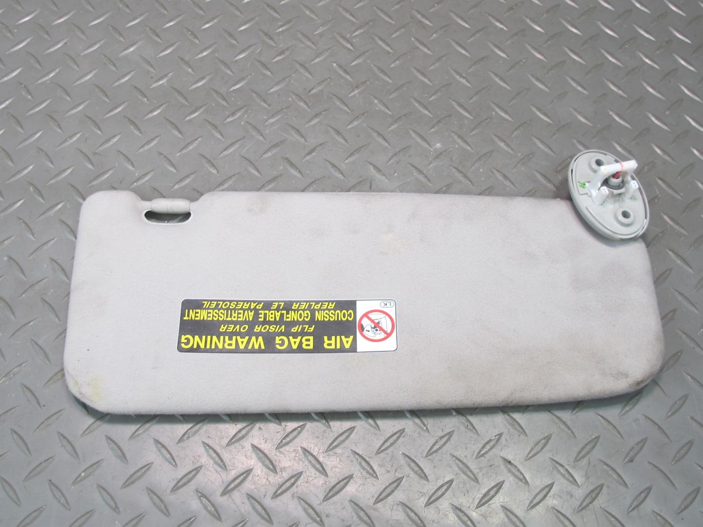 10-13 Lexus IS350 IS250 Convertible Front Left & Right Sun Visor Shade Gray OEM