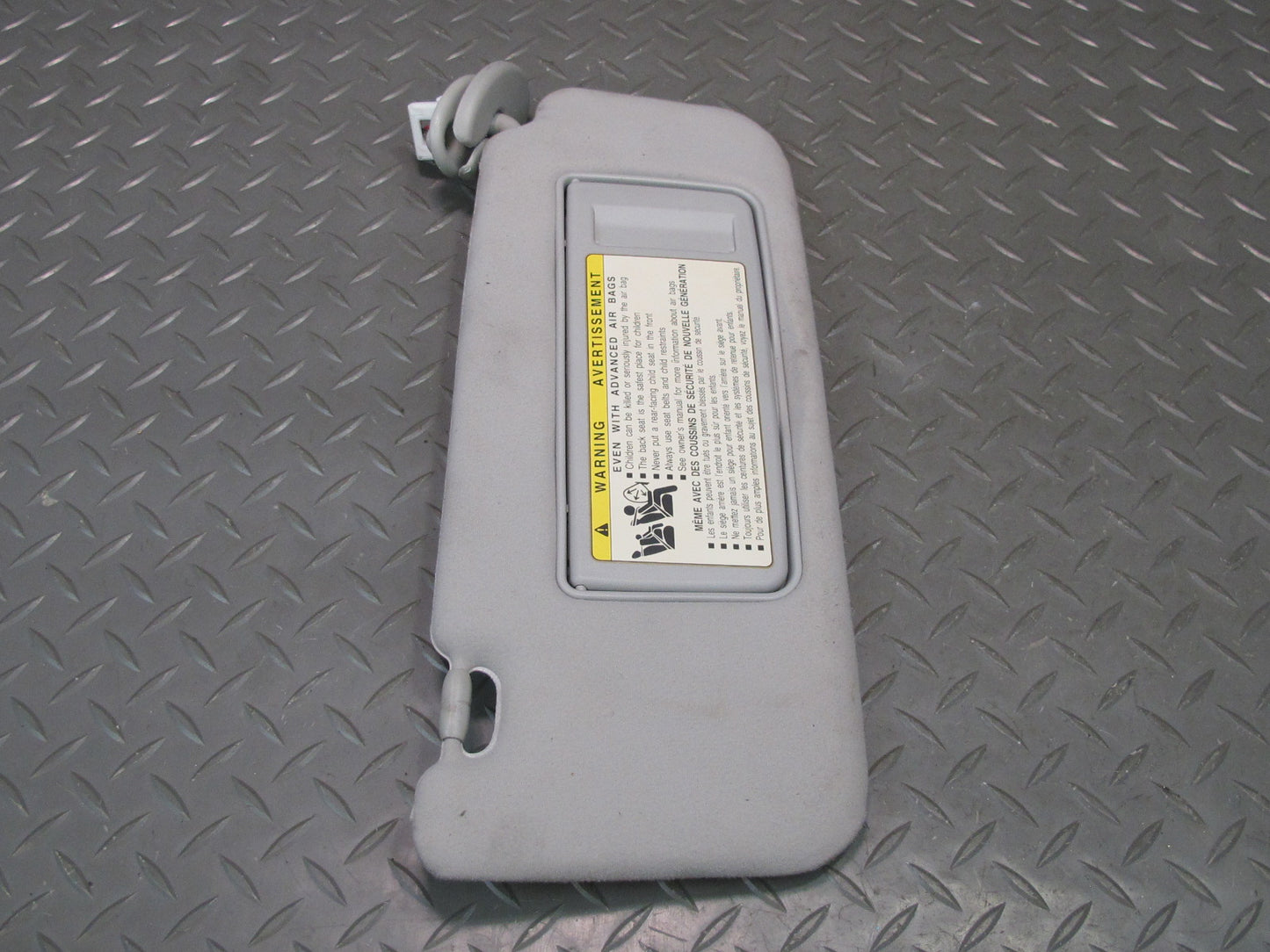 10-13 Lexus IS350 IS250 Convertible Front Left & Right Sun Visor Shade Gray OEM