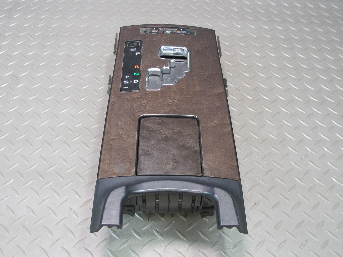 10-11 Lexus IS350 IS250 A/T Front Center Console Wood Gear Shifter Trim OEM