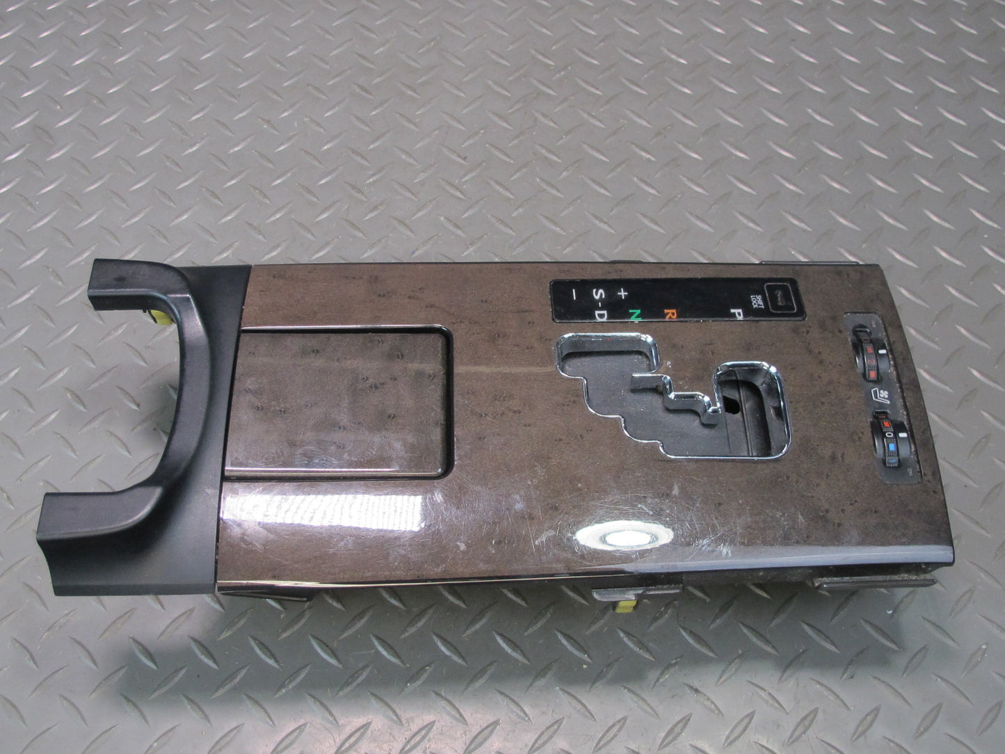 10-11 Lexus IS350 IS250 A/T Front Center Console Wood Gear Shifter Trim OEM