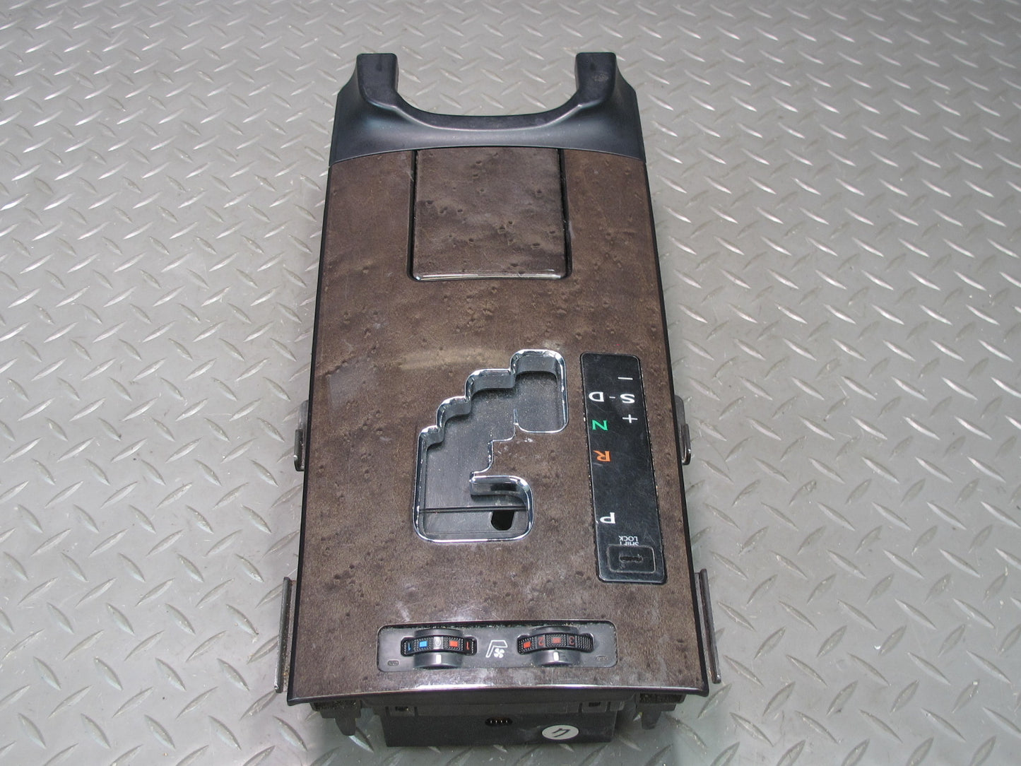 10-11 Lexus IS350 IS250 A/T Front Center Console Wood Gear Shifter Trim OEM