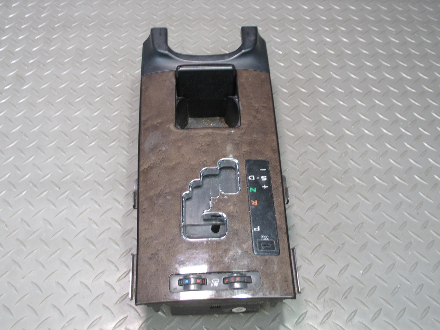 10-11 Lexus IS350 IS250 A/T Front Center Console Wood Gear Shifter Trim OEM