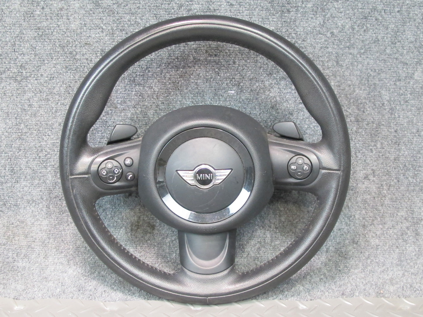 11-15 MINI R60 COUNTRYMAN FRONT LEFT DRIVER SIDE STEERING WHEEL W/ SRS AIRBAG OEM
