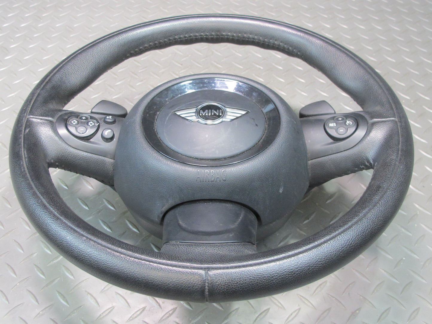 11-15 MINI R60 COUNTRYMAN FRONT LEFT DRIVER SIDE STEERING WHEEL W/ SRS AIRBAG OEM