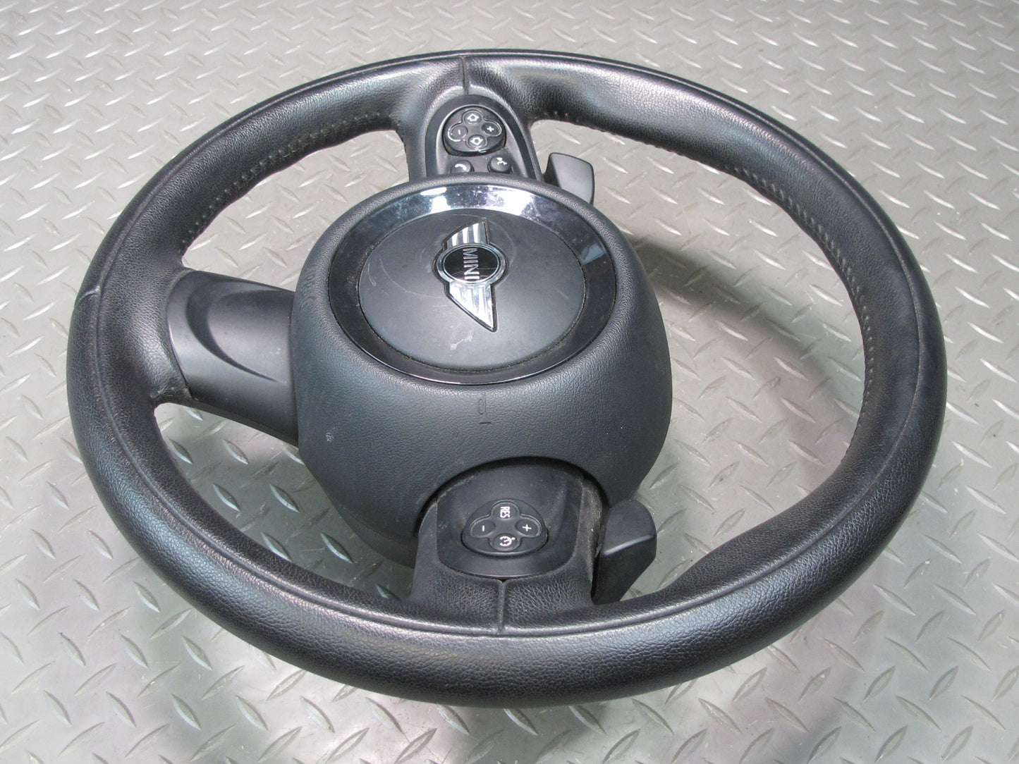 11-15 MINI R60 COUNTRYMAN FRONT LEFT DRIVER SIDE STEERING WHEEL W/ SRS AIRBAG OEM