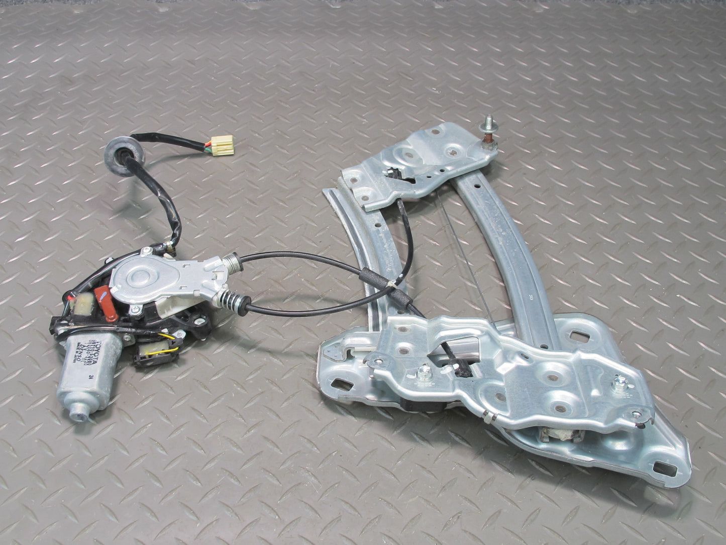 10-13 Lexus IS350 IS250 Convertible Rear Right Window Regulator w Motor OEM