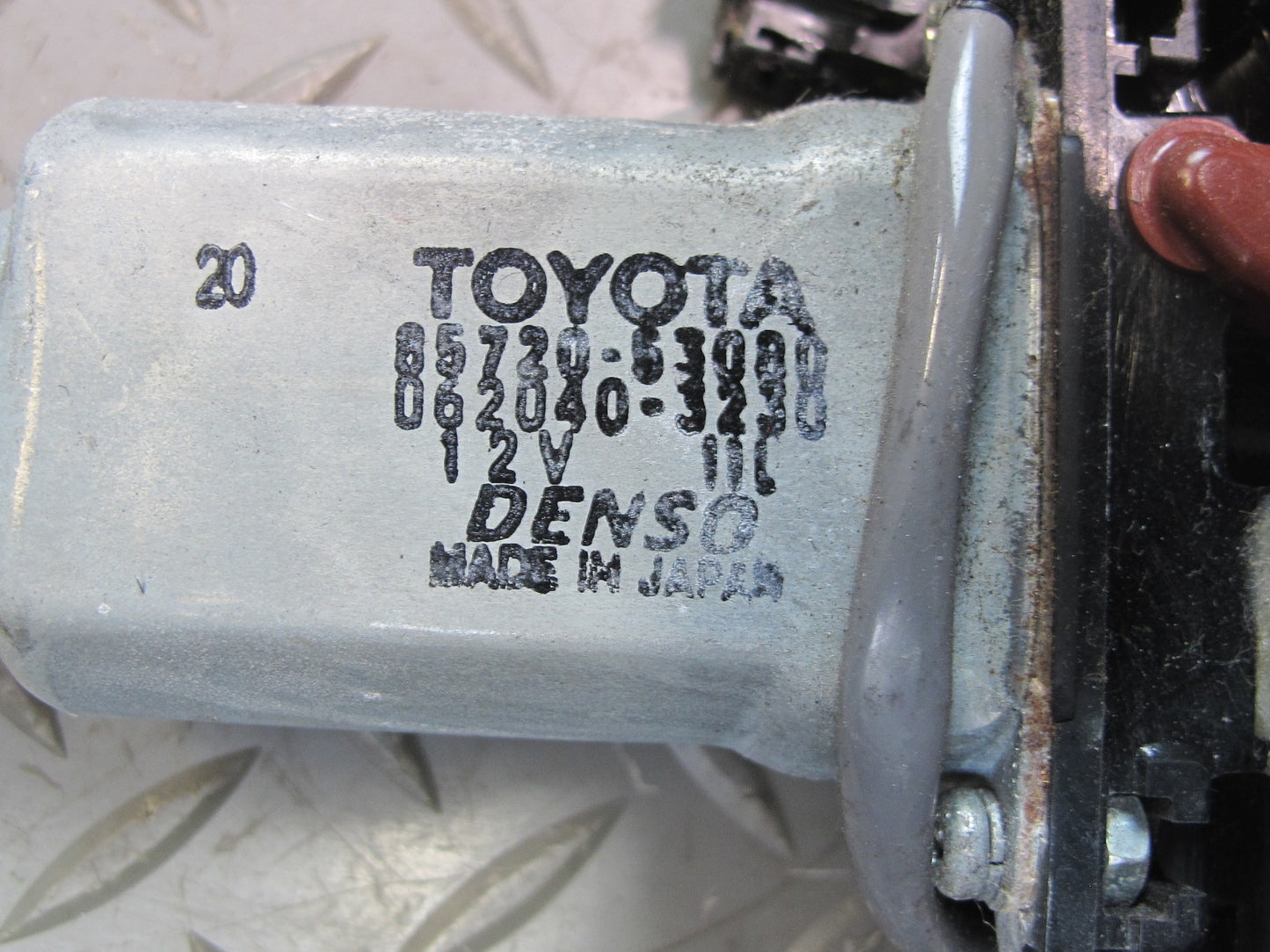 10-13 Lexus IS350 IS250 Convertible Rear Left Window Regulator w Motor OEM