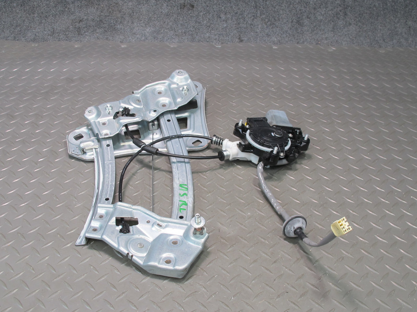 10-13 Lexus IS350 IS250 Convertible Rear Left Window Regulator w Motor OEM