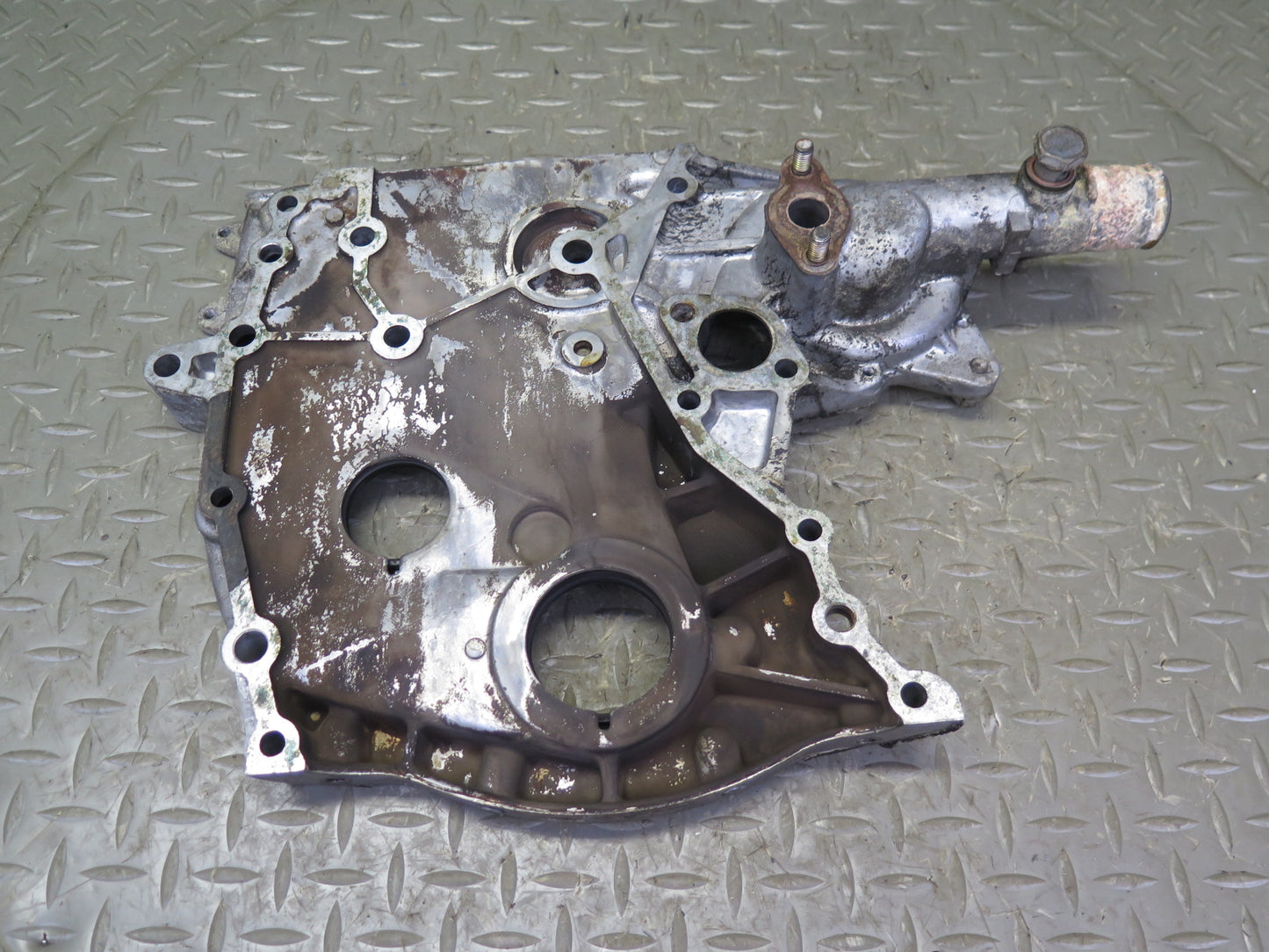 89-92 Toyota Supra MA70L 7MGE NA Engine Timing Gear Rear END Plate 118K Mile OEM