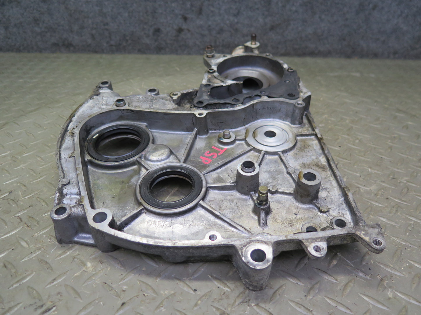 89-92 Toyota Supra MA70L 7MGE NA Engine Timing Gear Rear END Plate 118K Mile OEM