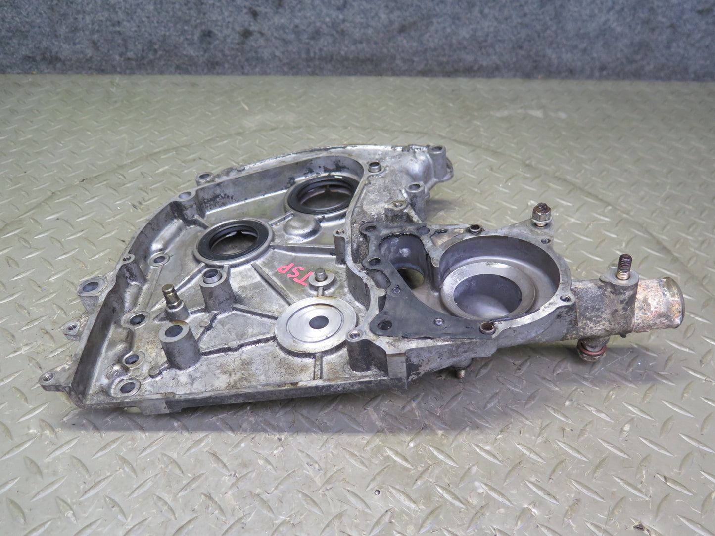 89-92 Toyota Supra MA70L 7MGE NA Engine Timing Gear Rear END Plate 118K Mile OEM