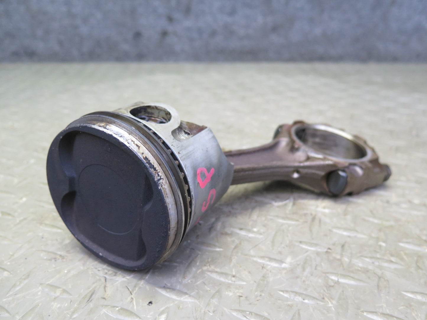 89-92 Toyota Supra MA70L MK3 7MGE NA Set of 5 Engine Piston w Connecting Rod OEM