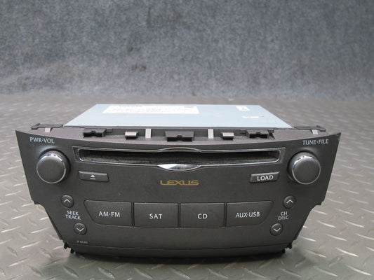 10-12 Lexus IS350 IS250 AM FM Radio CD Audio Stereo Receiver 86120-53A40 OEM