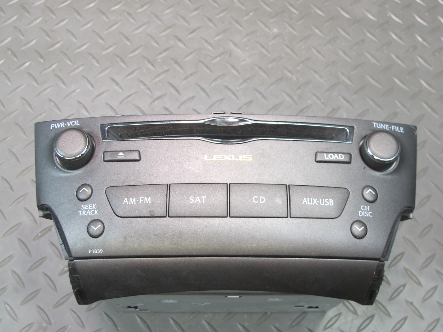 10-12 Lexus IS350 IS250 AM FM Radio CD Audio Stereo Receiver 86120-53A40 OEM