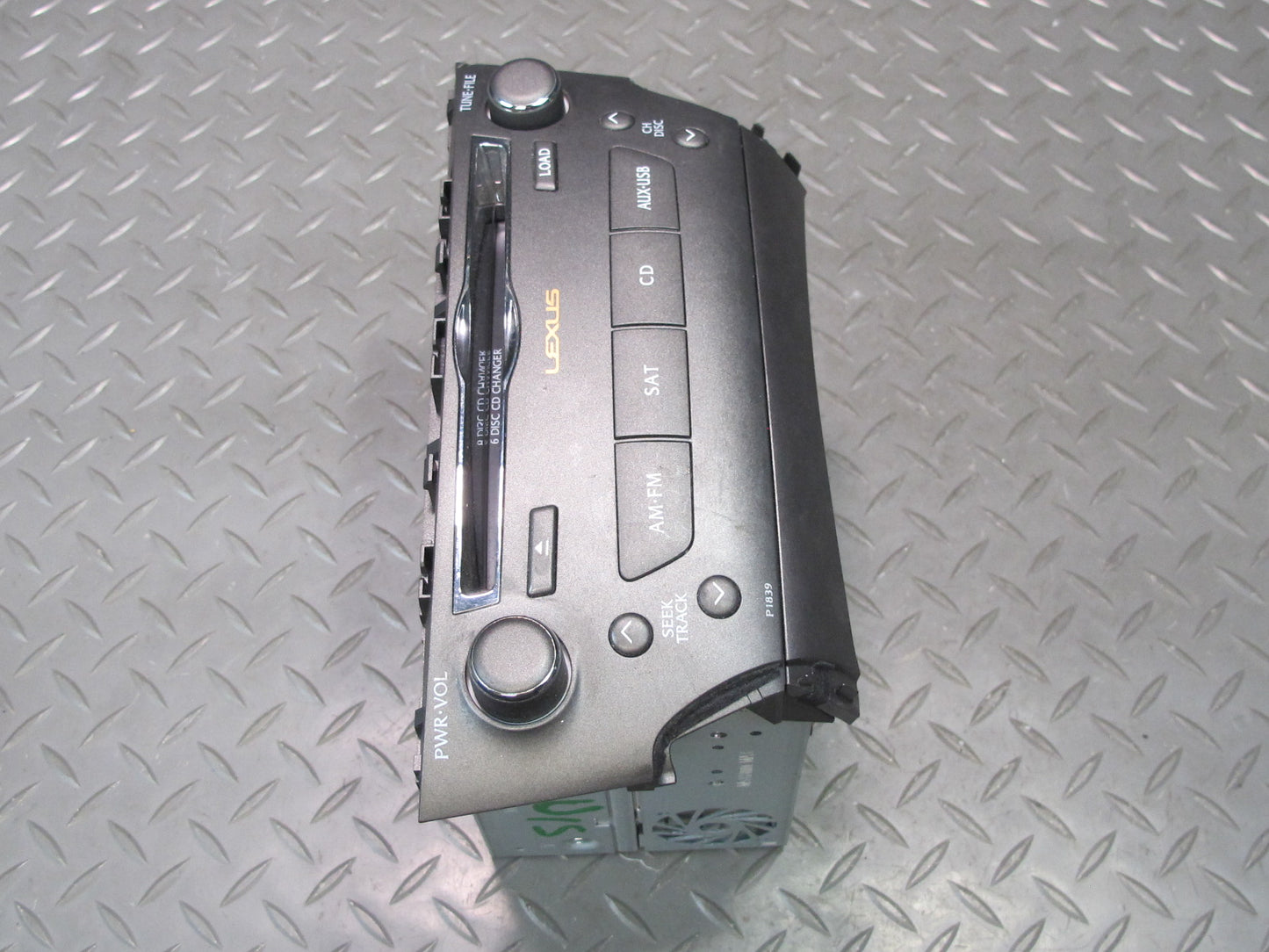 10-12 Lexus IS350 IS250 AM FM Radio CD Audio Stereo Receiver 86120-53A40 OEM