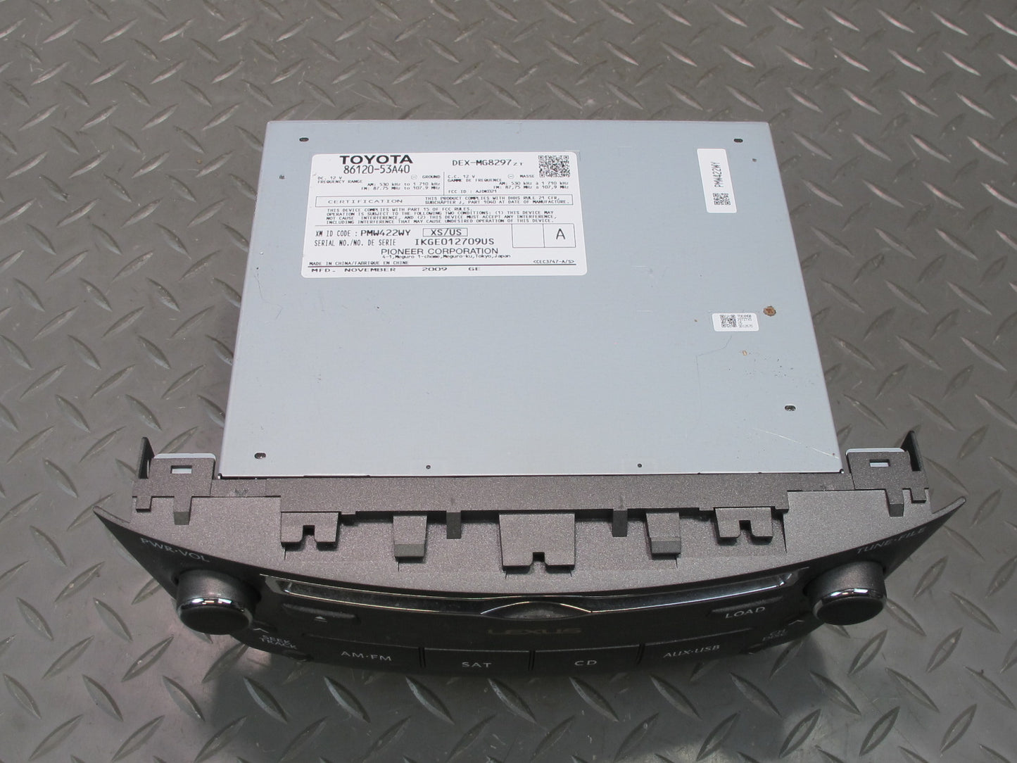 10-12 Lexus IS350 IS250 AM FM Radio CD Audio Stereo Receiver 86120-53A40 OEM