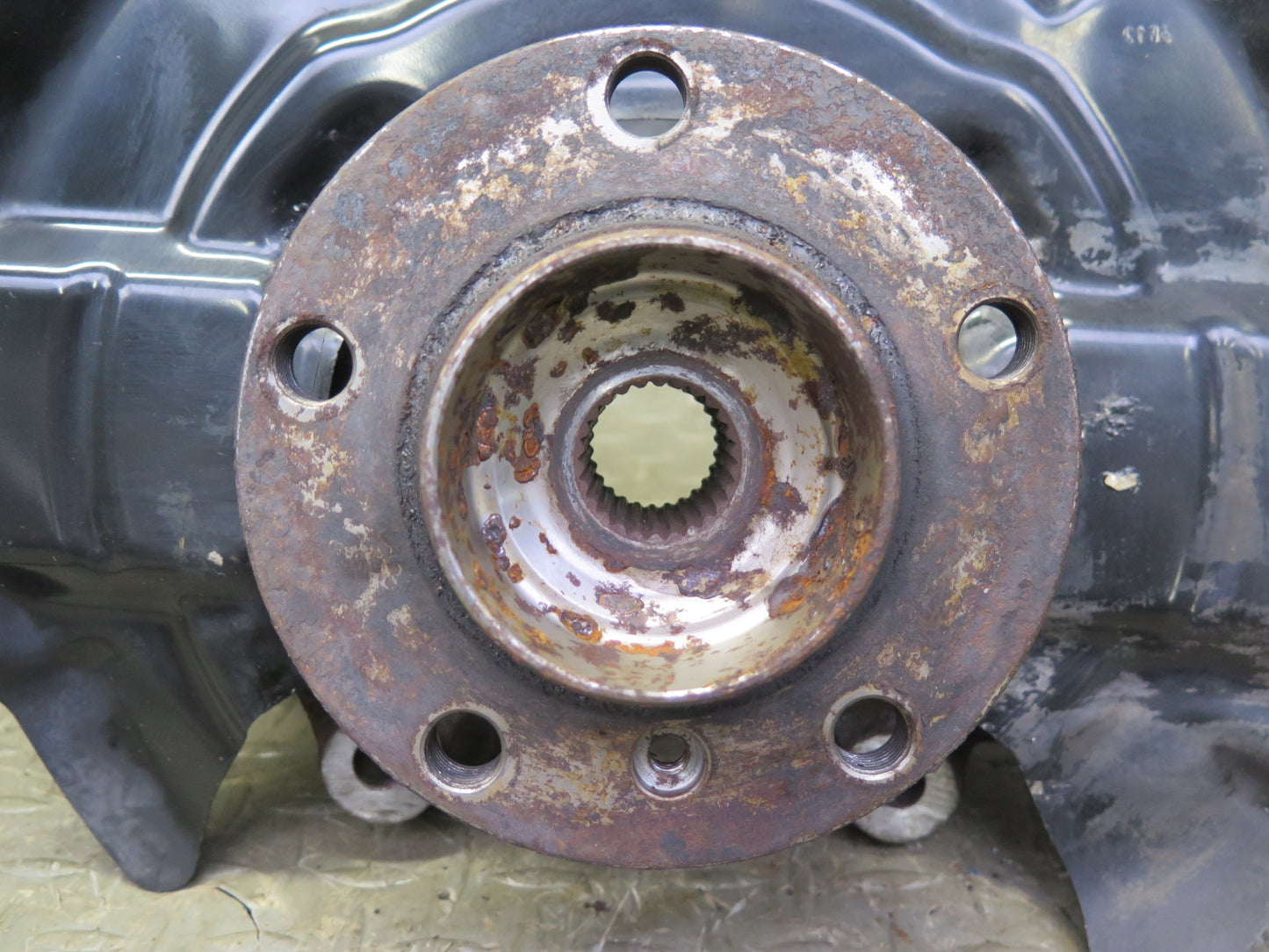 13-15 Mini Cooper R60 R61 AWD Front Left Spindle Knuckle Wheel Hub Bearing OEM