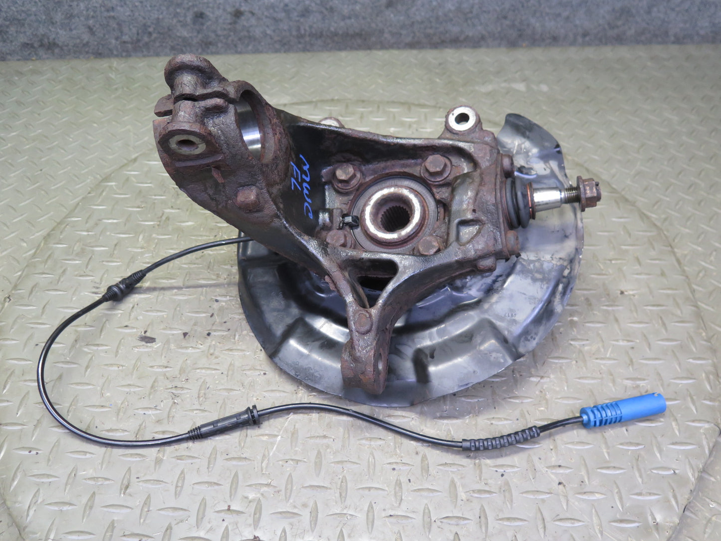 13-15 Mini Cooper R60 R61 AWD Front Left Spindle Knuckle Wheel Hub Bearing OEM