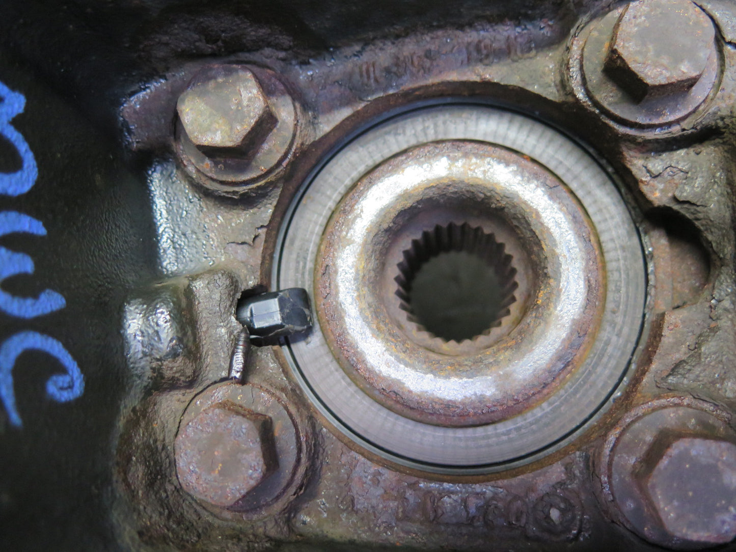 13-15 Mini Cooper R60 R61 AWD Front Left Spindle Knuckle Wheel Hub Bearing OEM