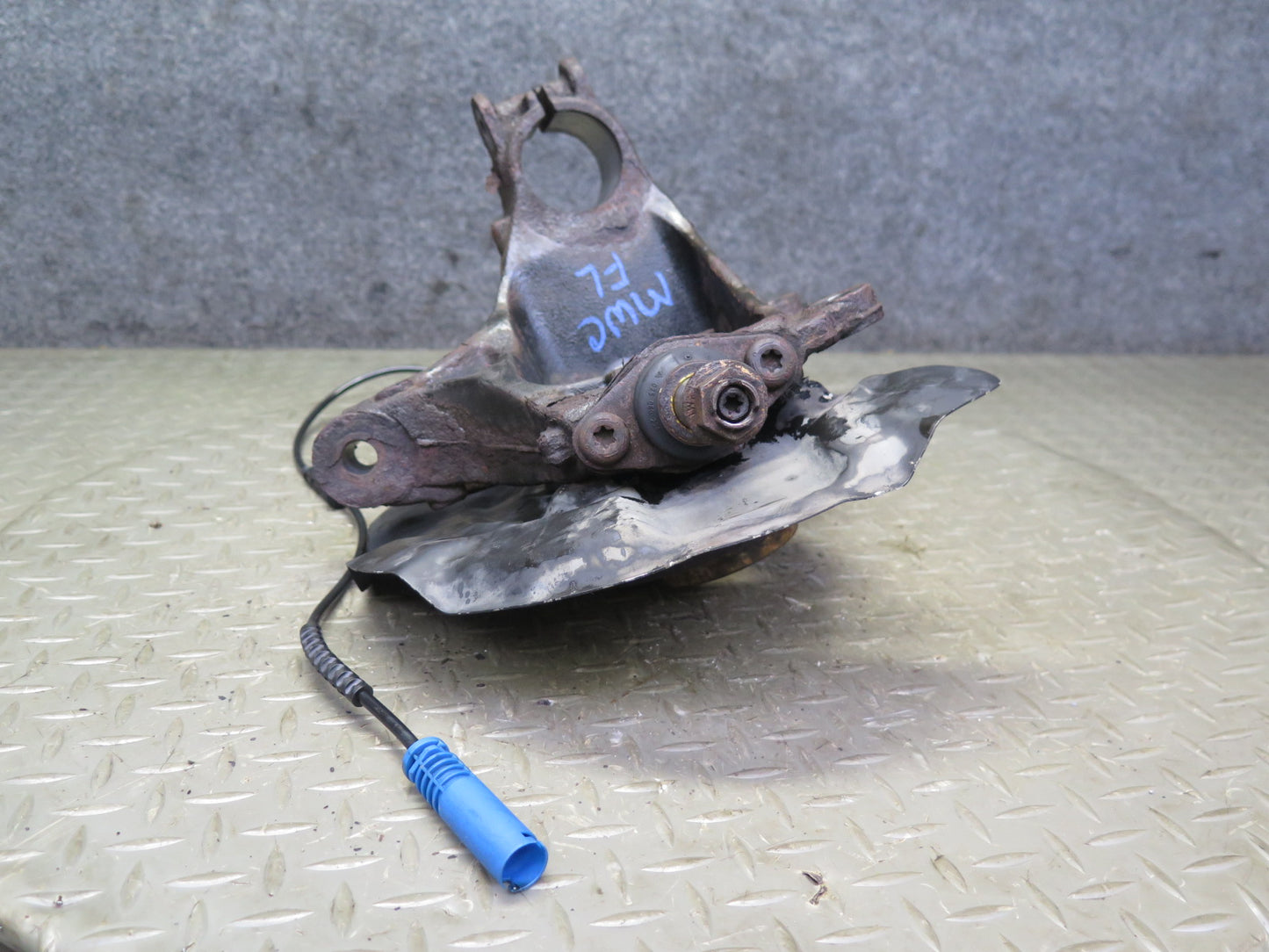 13-15 Mini Cooper R60 R61 AWD Front Left Spindle Knuckle Wheel Hub Bearing OEM