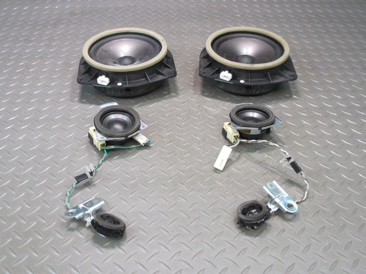 10-13 Lexus IS350 IS250 Convertible Set of 6 Left Right Door Tweeter Speaker OEM