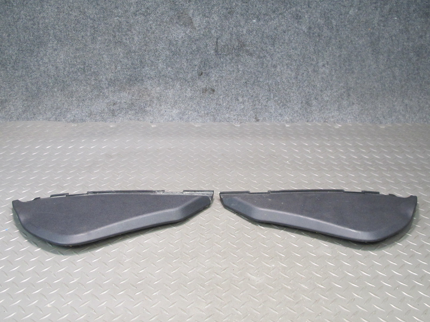 06-13 Lexus IS350 IS250 Set of 2 Left & Right Dash END Cap Trim Cover Black OEM