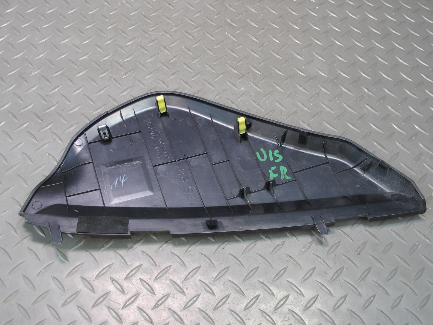 06-13 Lexus IS350 IS250 Set of 2 Left & Right Dash END Cap Trim Cover Black OEM