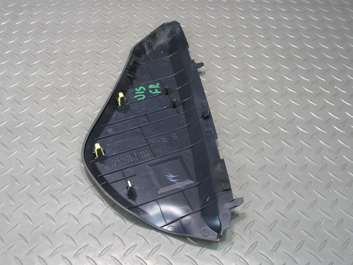 06-13 Lexus IS350 IS250 Set of 2 Left & Right Dash END Cap Trim Cover Black OEM