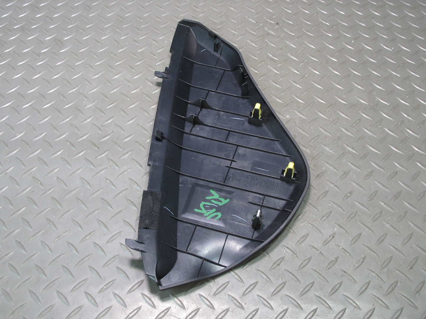 06-13 Lexus IS350 IS250 Set of 2 Left & Right Dash END Cap Trim Cover Black OEM