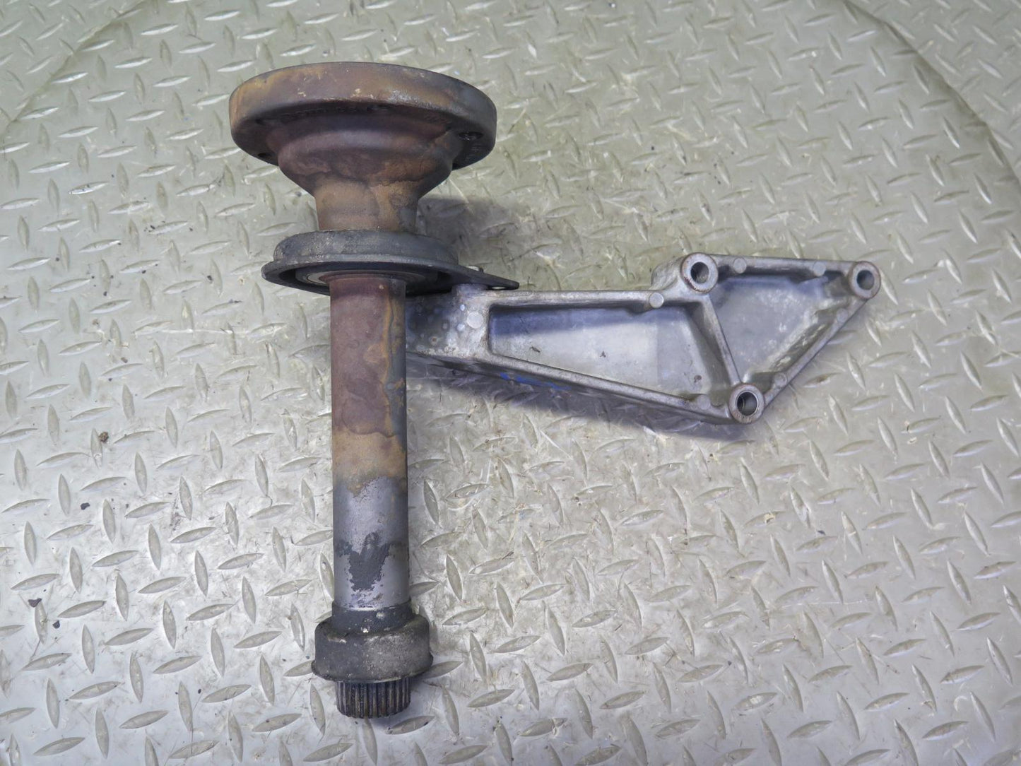 01-03 VW Eurovan T4 Transmission Right Mount Support w Shaft 02G409905B OEM