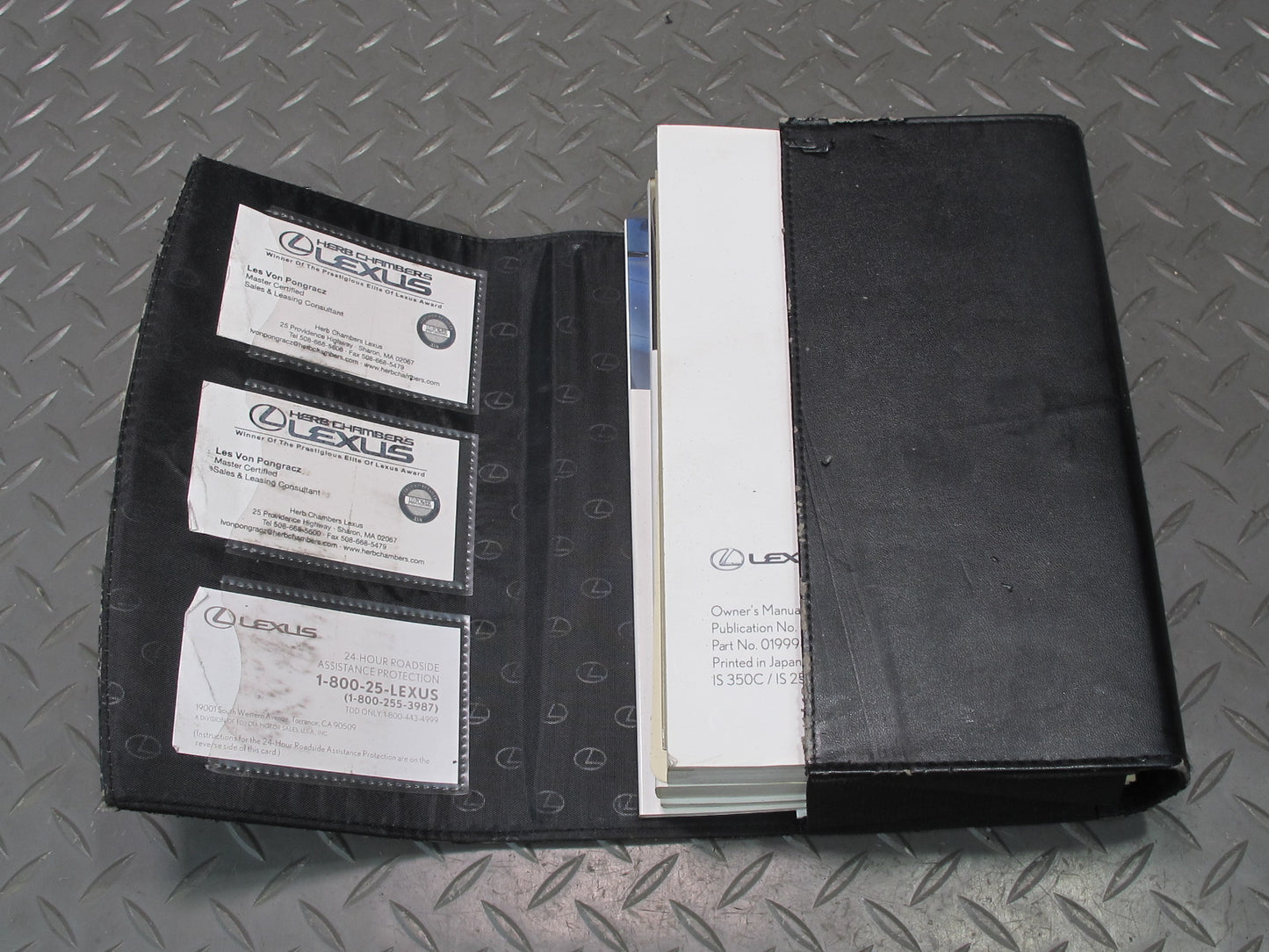 2010 Lexus IS350 IS250 Convertible Owners Guide Manual Book Set w Case OEM