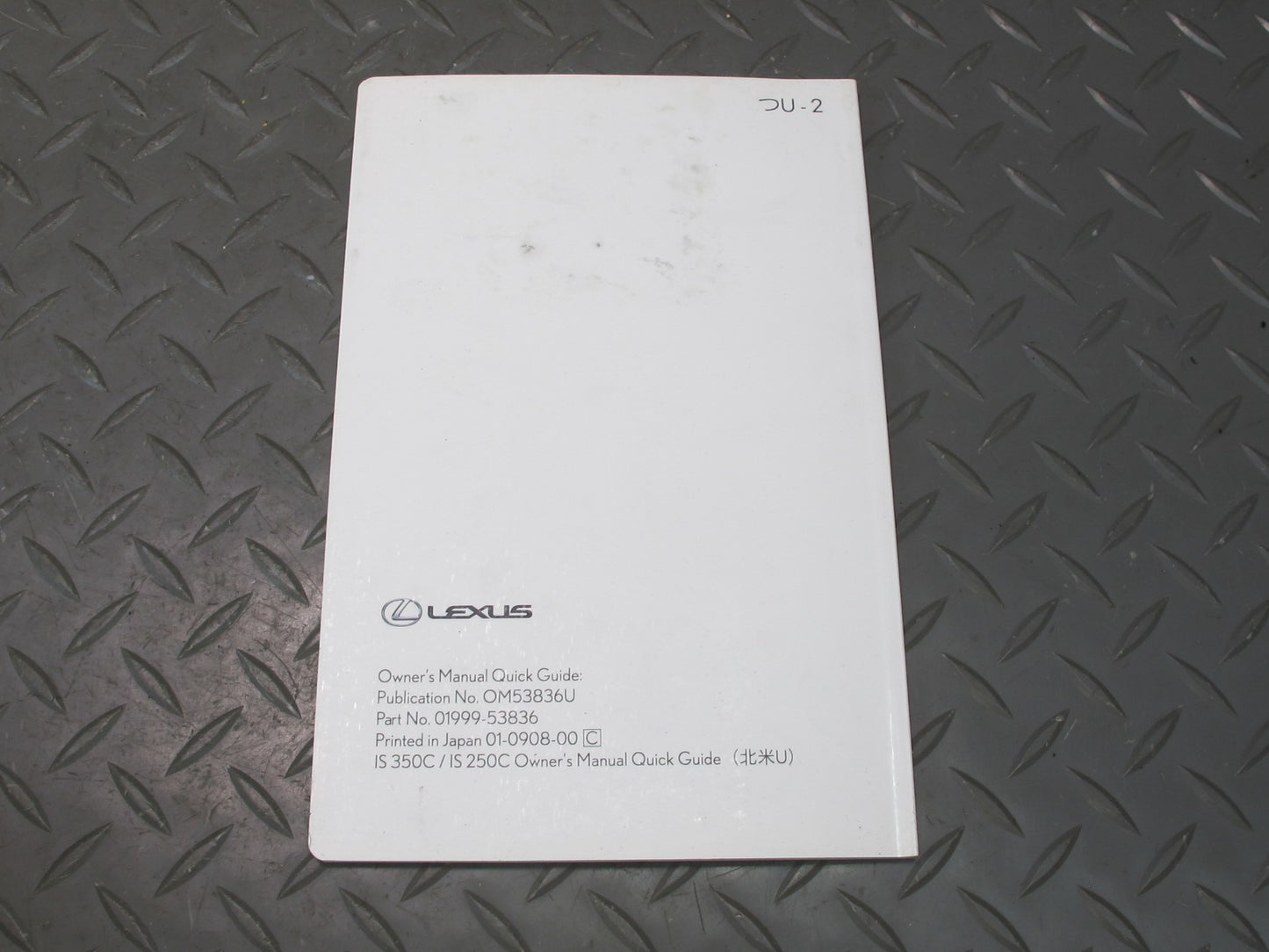 2010 Lexus IS350 IS250 Convertible Owners Guide Manual Book Set w Case OEM