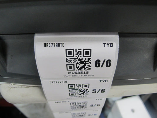 08-13 BMW E93 Convertible Front & Rear Leather Seat Bolster Set Saddle Brown OEM