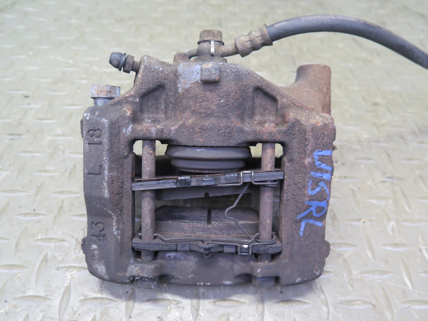 10-13 Lexus GSE20L IS250 RWD Convert Rear Left & Right Brake Caliper Set 87K OEM