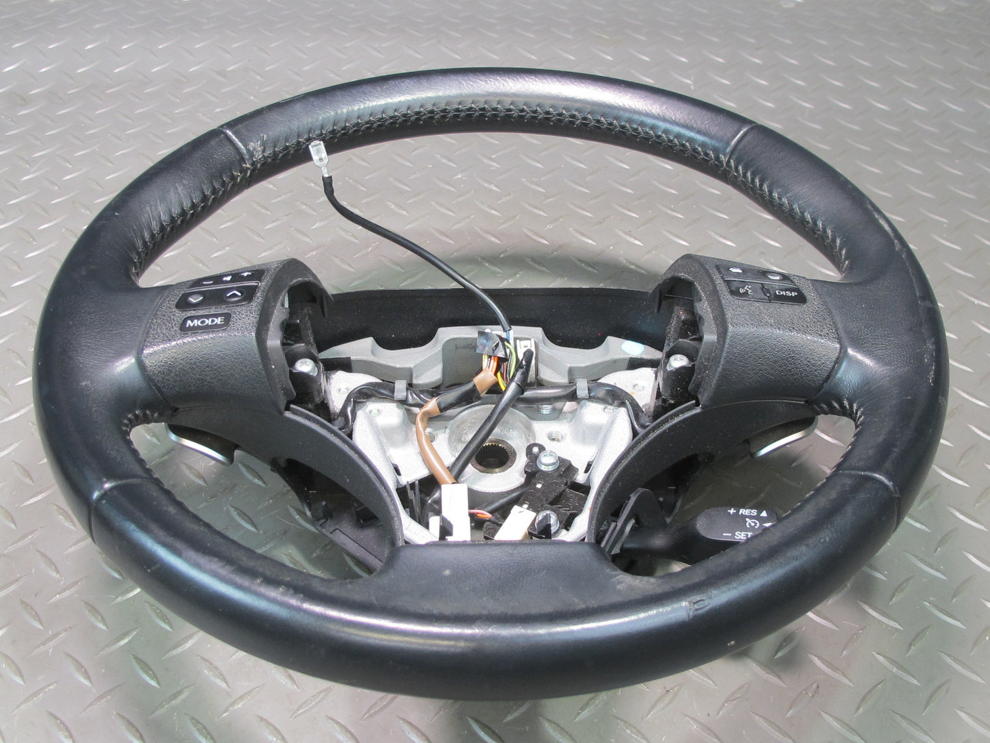 06-12 Lexus IS350 IS250 A/T Leather Steering w Switches & Paddles Black 87K OEM