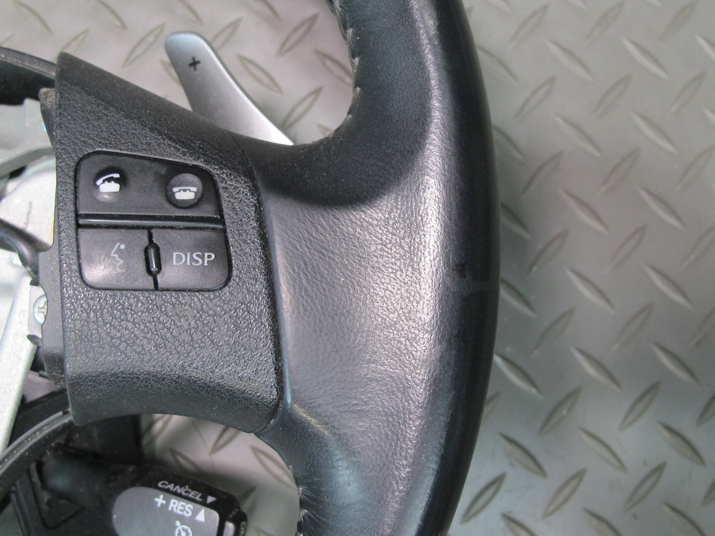 06-12 Lexus IS350 IS250 A/T Leather Steering w Switches & Paddles Black 87K OEM