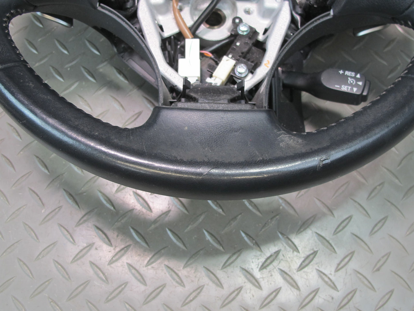 06-12 Lexus IS350 IS250 A/T Leather Steering w Switches & Paddles Black 87K OEM