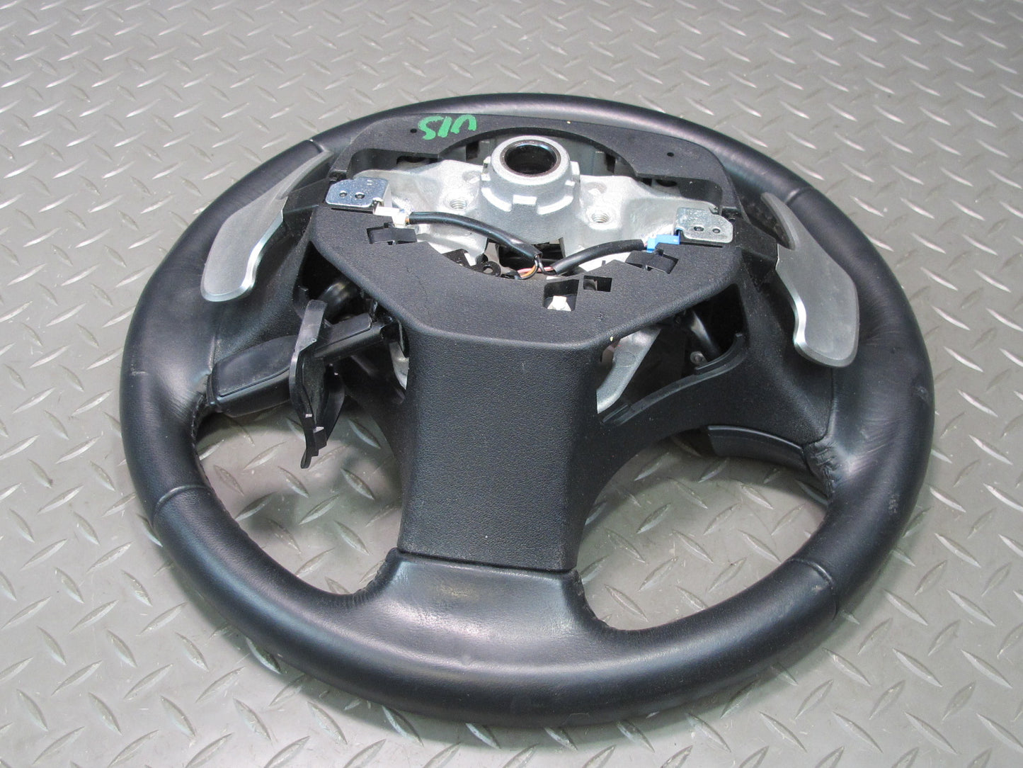 06-12 Lexus IS350 IS250 A/T Leather Steering w Switches & Paddles Black 87K OEM