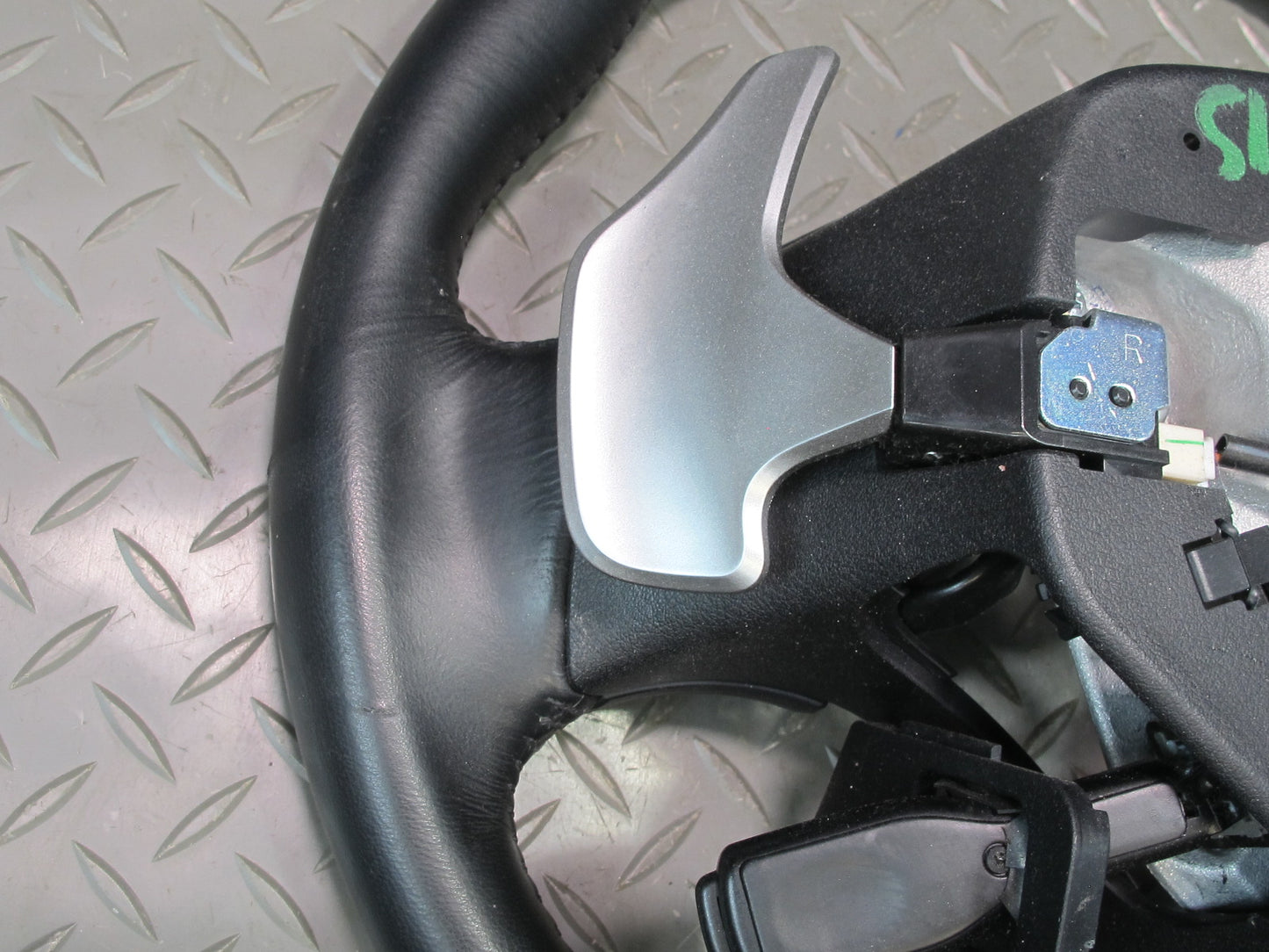 06-12 Lexus IS350 IS250 A/T Leather Steering w Switches & Paddles Black 87K OEM