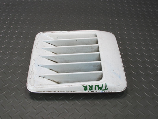 88-89 Toyota MR2 AW15 Right Quarter Panel Air Inlet Scoop Vent Grille White OEM