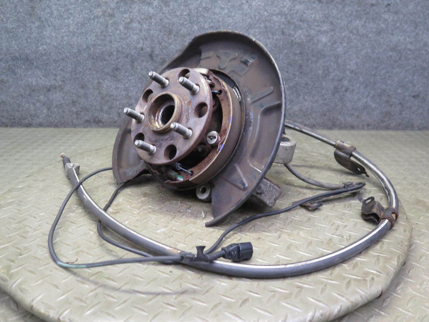 06-13 Lexus IS250 RWD Rear Left Spindle Knuckle Wheel Hub Bearing 87K Miles OEM