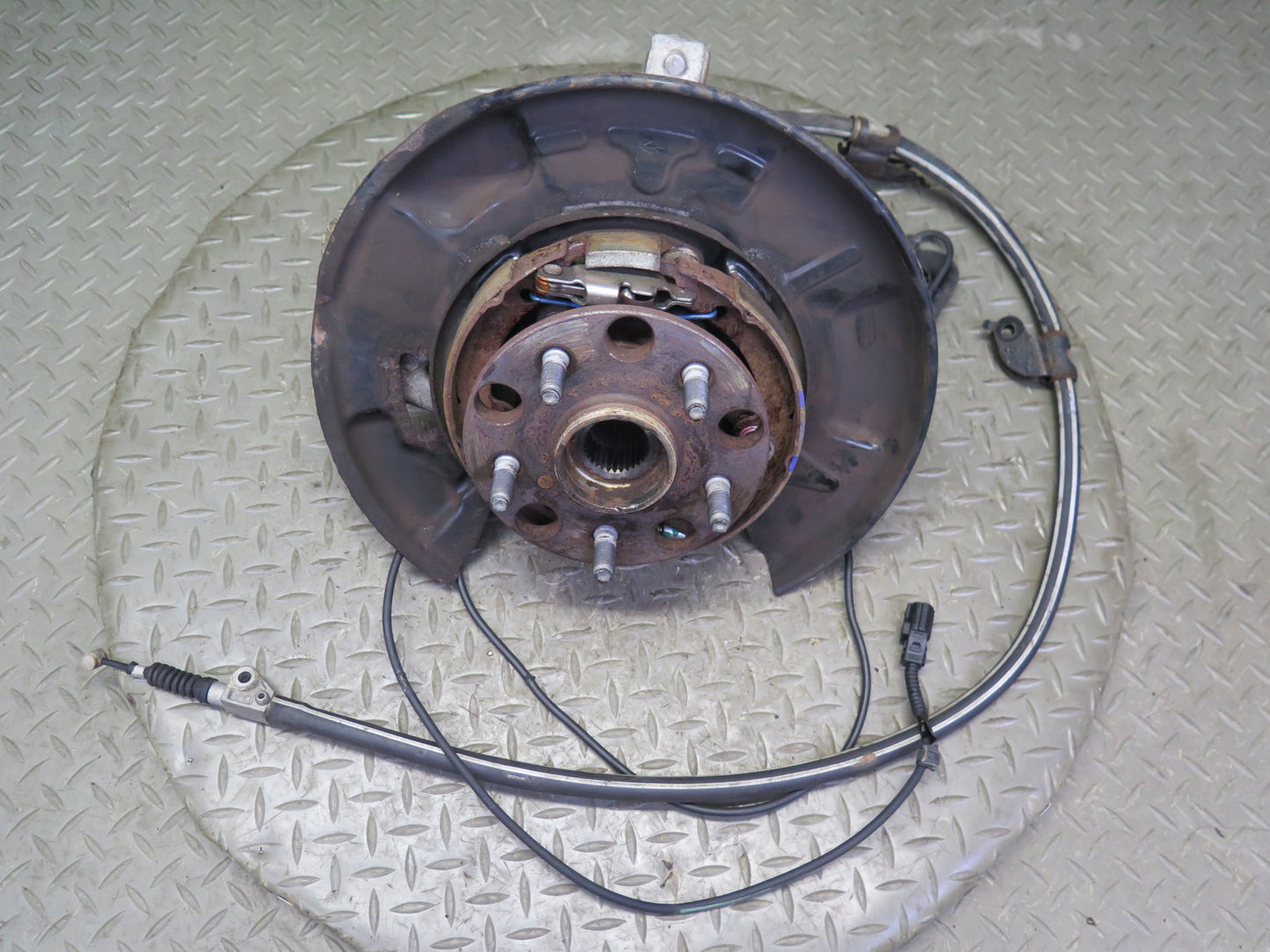 06-13 Lexus IS250 RWD Rear Left Spindle Knuckle Wheel Hub Bearing 87K Miles OEM